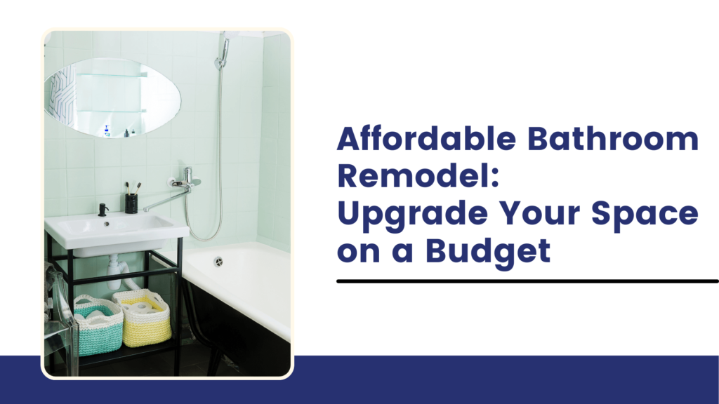 affordable bathroom remodel